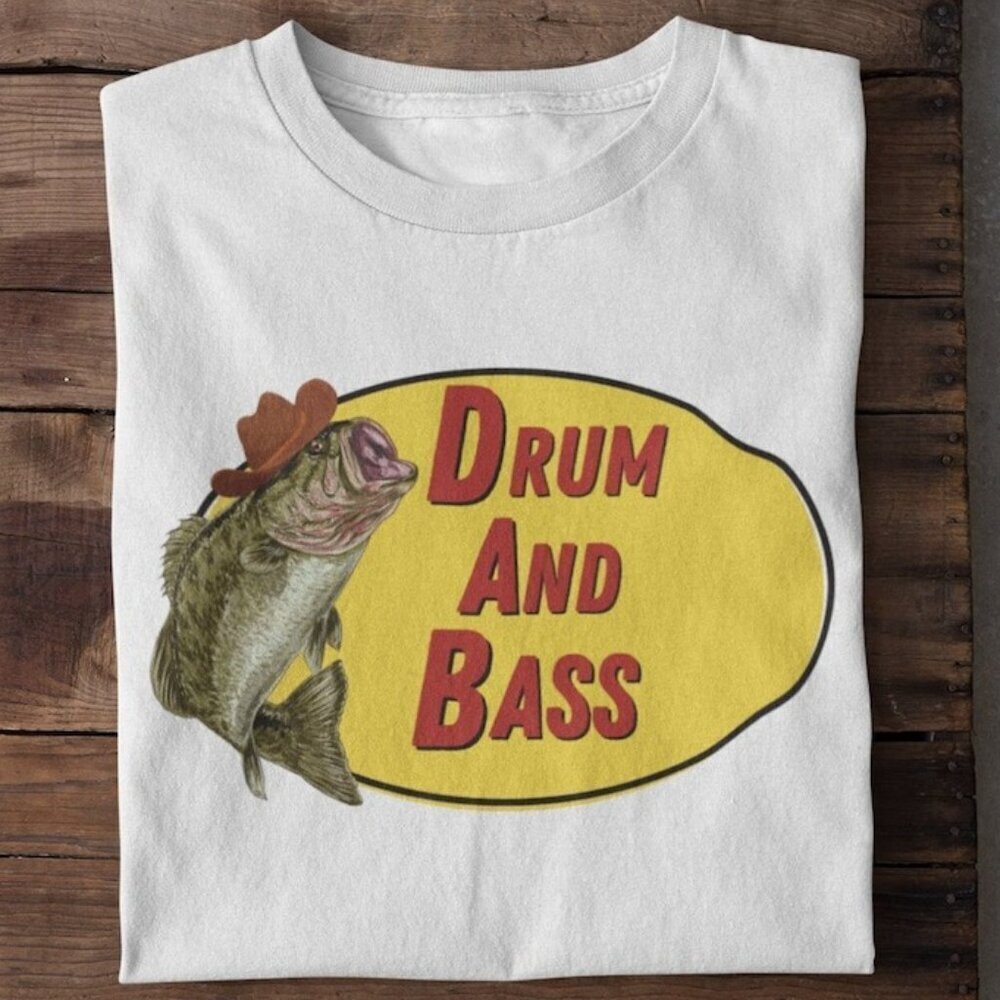 Drum and Bass Shirt, Graphics Unisex Tee